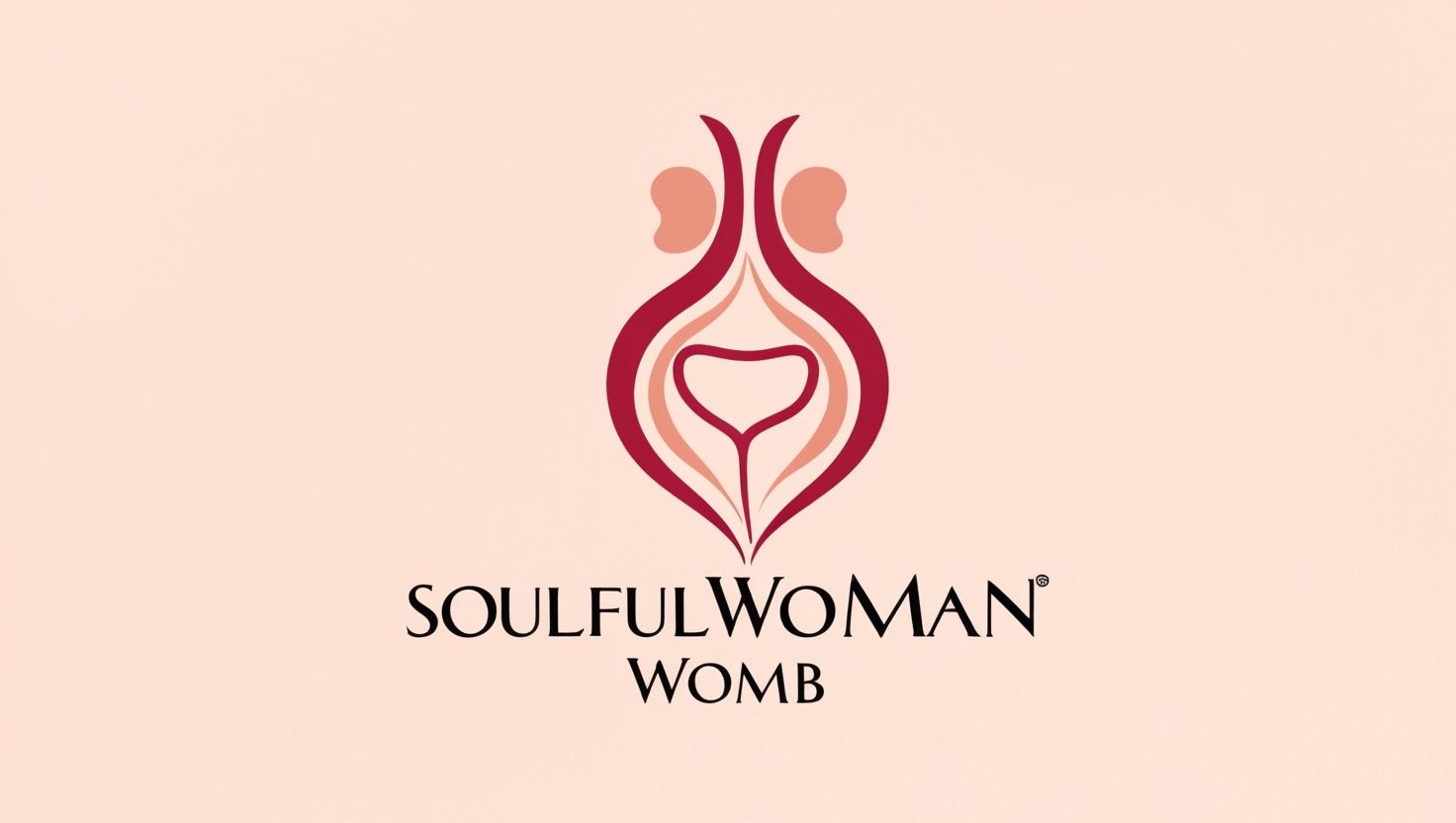 soulful woman womb logo